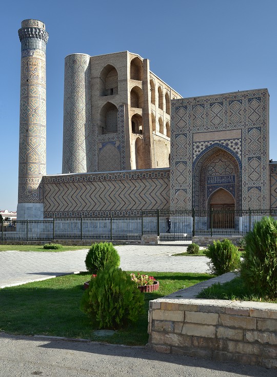 Almaty + Uzbekistán - Mešita Bibi Chánum, Samarkand 