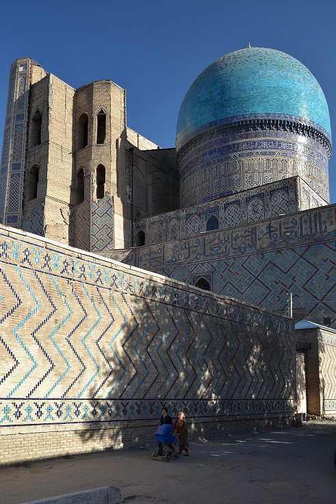 Almaty + Uzbekistán - Mešita Bibi Chánum, Samarkand 