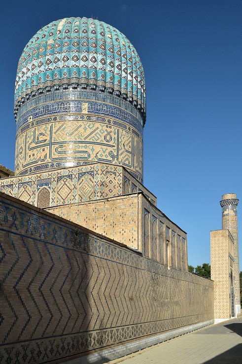Almaty + Uzbekistán - Mešita Bibi Chánum, Samarkand 