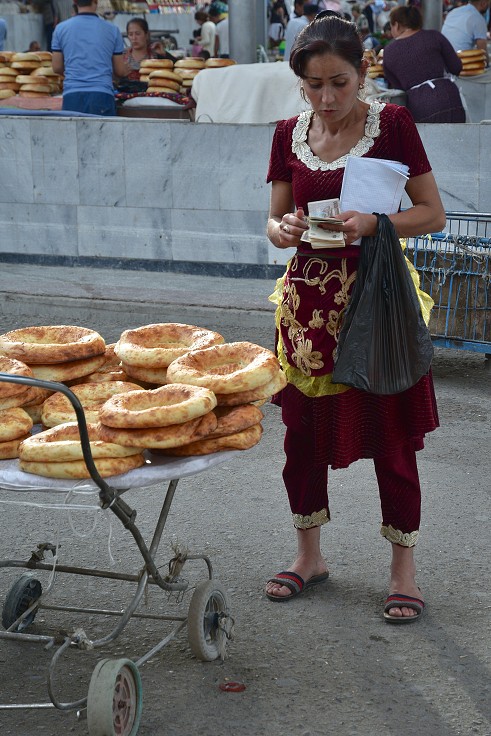 Almaty + Uzbekistán - tržnice Siab, Samarkand 