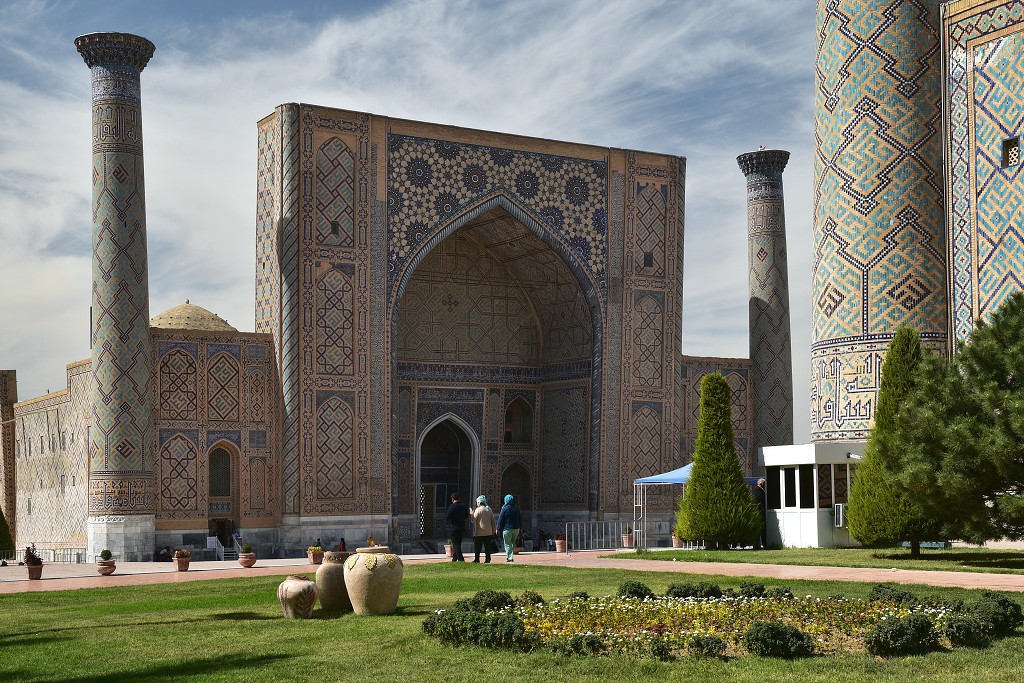 Almaty + Uzbekistán - Ulugbekova medresa, Registán, Samarkand 
