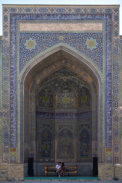 Almaty + Uzbekistán - Medresa Šerdor, Registán, Samarkand 