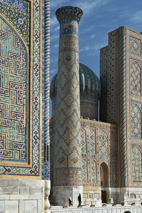 Almaty + Uzbekistán - Medresa Šerdor, Registán, Samarkand 