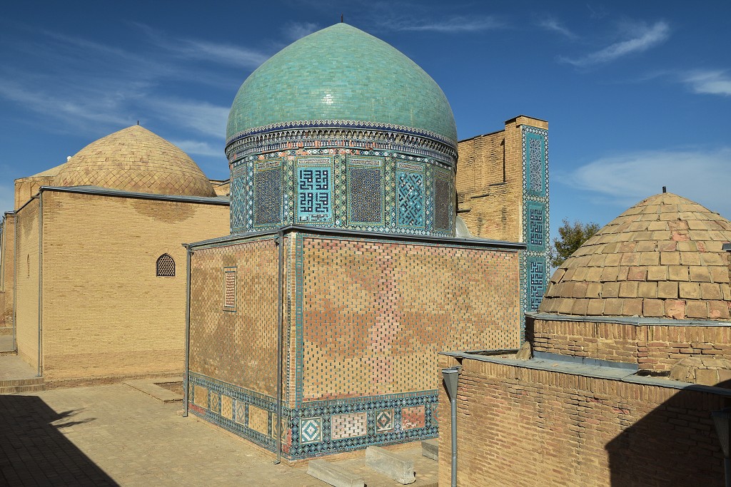 Almaty + Uzbekistán - Mauzolea Šáhi Zinda, Samarkand 