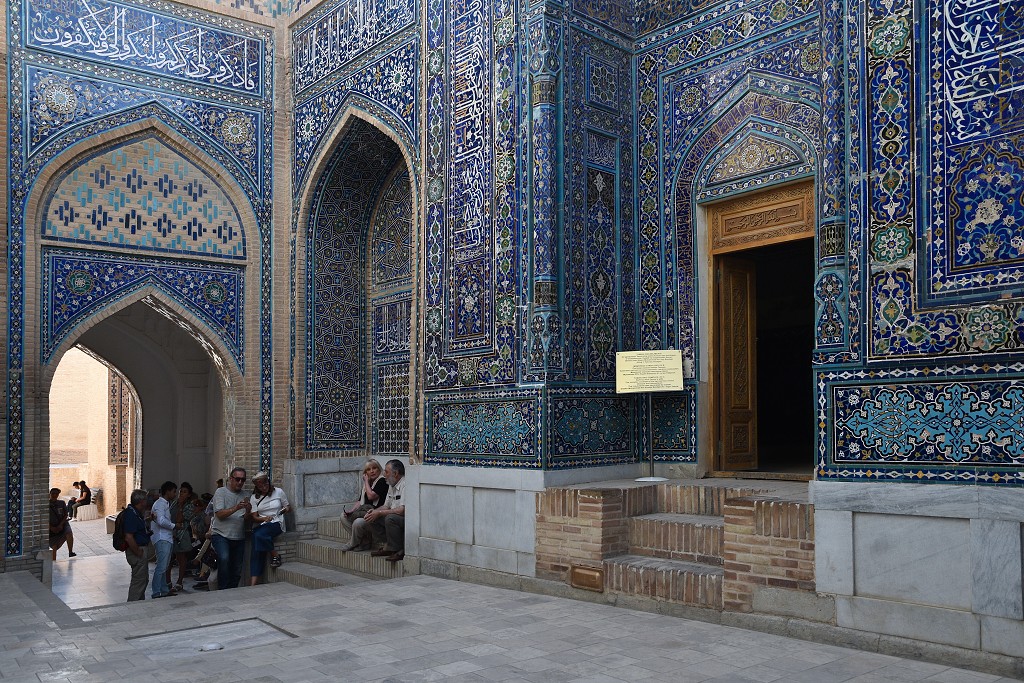 Almaty + Uzbekistán - Mauzolea Šáhi Zinda, Samarkand 