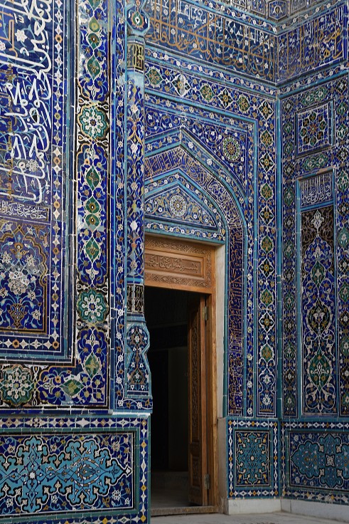 Almaty + Uzbekistán - Mauzolea Šáhi Zinda, Samarkand 