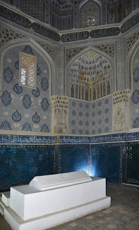 Almaty + Uzbekistán - Mauzolea Šáhi Zinda, Samarkand 