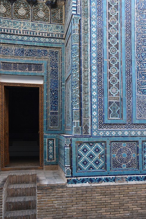 Almaty + Uzbekistán - Mauzolea Šáhi Zinda, Samarkand 