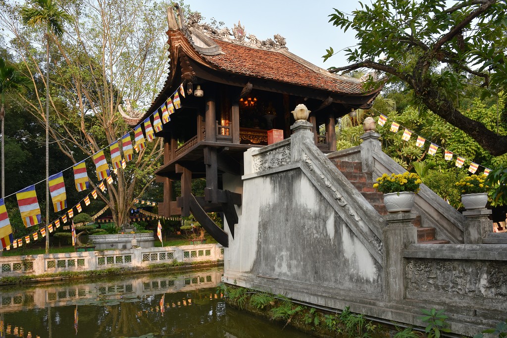 Vietnam - Hanoi - Pagoda na jediném sloupu