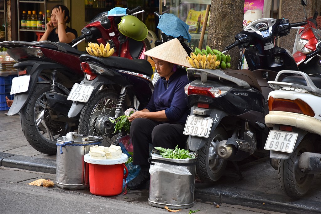 Vietnam - Hanoi - Stará čtvrť
