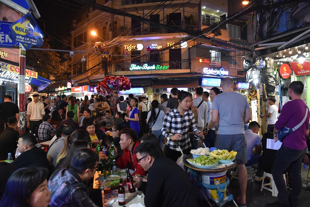 Vietnam - Hanoi, noční život