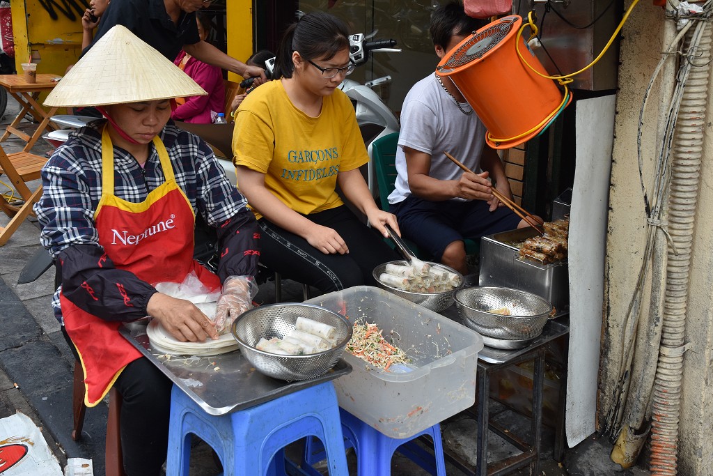 Vietnam - Hanoi, Stará čtvrť