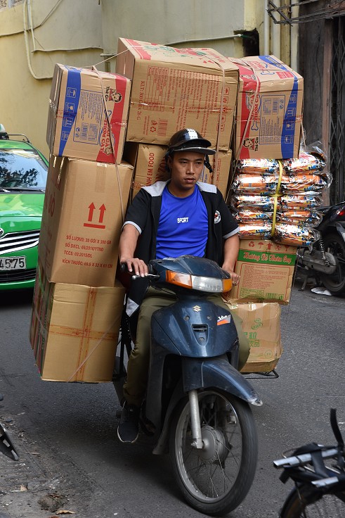 Vietnam - Hanoi, Stará čtvrť