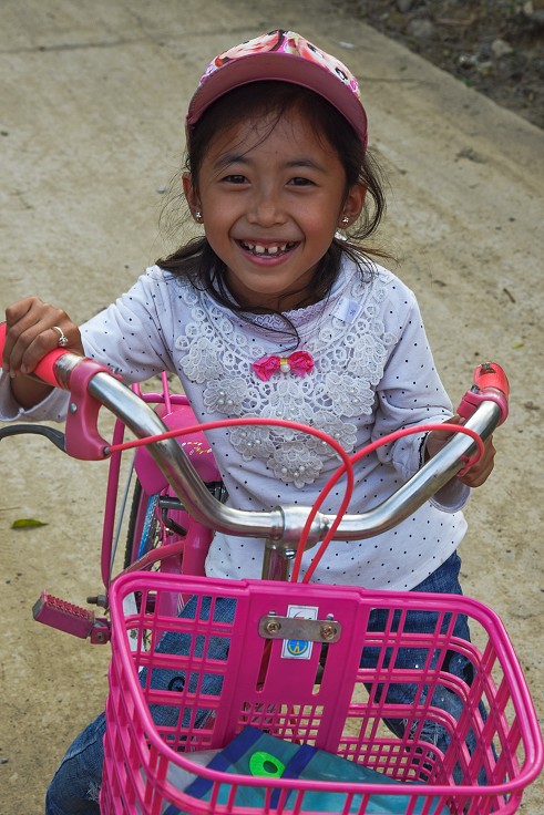 Vietnam - minorita Thai, vesnice Son A u Nghia Lo