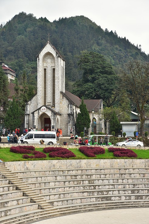 Vietnam - Sapa - kostel