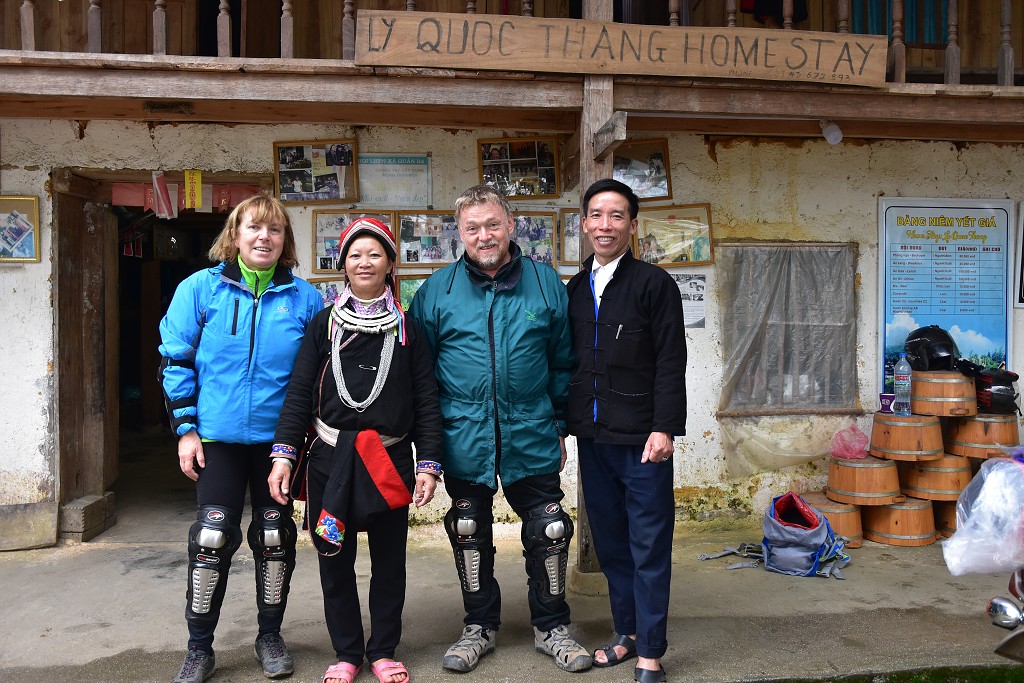 Vietnam - majitelé homestay v osadě Nam Dam, u Tam Son