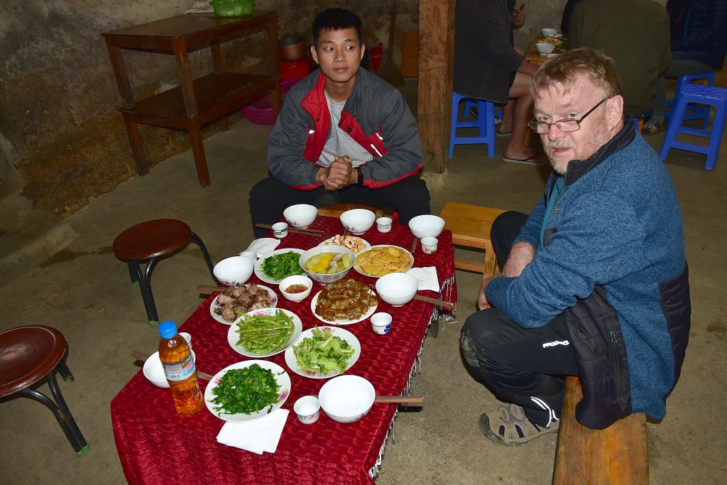 Vietnam - homestay v osadě Nam Dam, u Tam Son