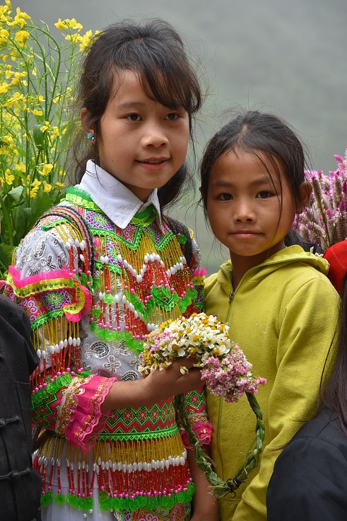 Vietnam - etnické menšiny, u Yen Minh