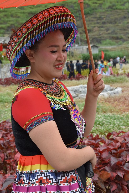 Vietnam - Etnické květinové slavnosti, u Meo Va
