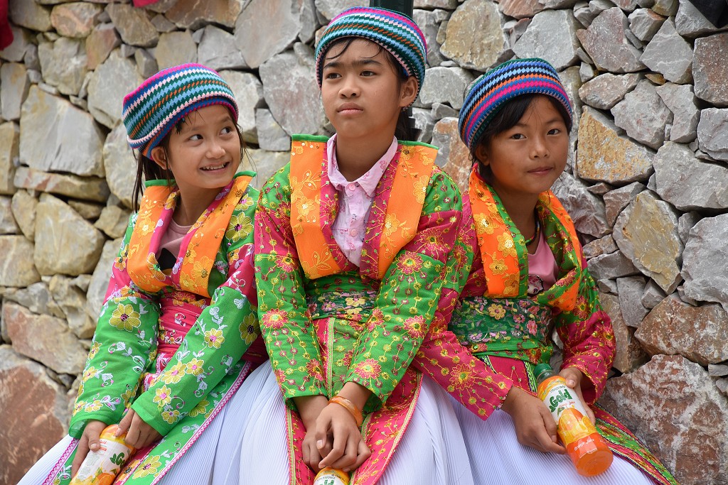 Vietnam - Etnické květinové slavnosti, u Meo Va