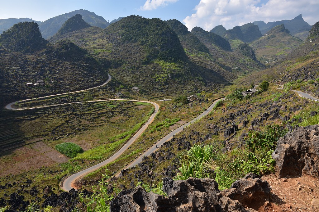 Vietnam - Dong Van Karst Plateau Geopark, u Meo Vac
