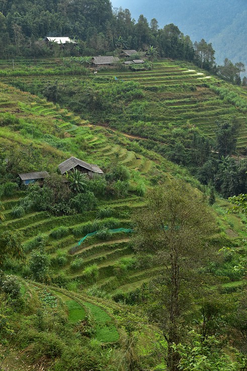 Vietnam - zkratka přes horské osady do Tam Son