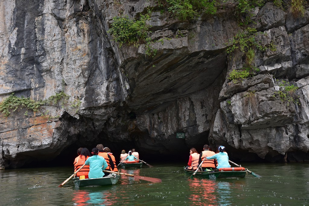 Vietnam - Trang An, výlet na loďkách, oblast Ninh Binh